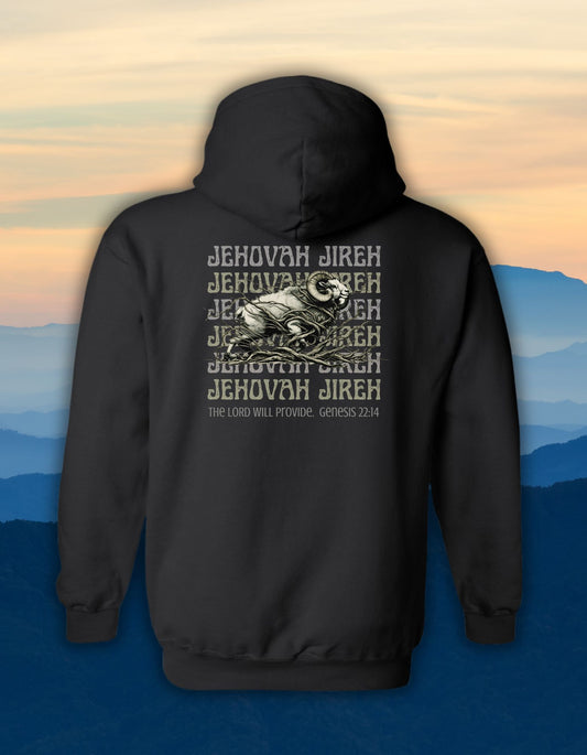 Jehovah Jireh Unisex Hoodie with 'The Lord Will Provide'
