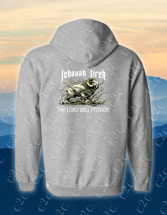 Jehovah Jireh Full Zip Hoodie for All Seasons